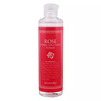 Увлажняющий тоник с розовой водой Secret Key Rose Floral Softening Toner