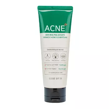 Some By Mi AHA BHA PHA 30 Days Miracle Acne Clear Foam