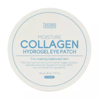 TENZERO Moisture Collagen Hydrogel Eye Patch, 60pcs