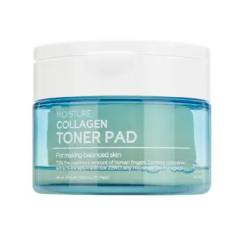 TENZERO Moisture Collagen Toner Pad, 70pads