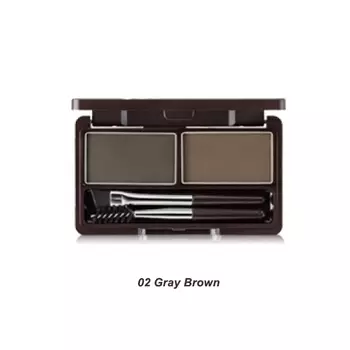 The Saem Eco Soul Eyebrow Kit №02 Gray Brown