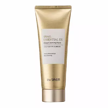 The Saem Snail Essential EX Wrinkle Solution Deep Cleansing Foam