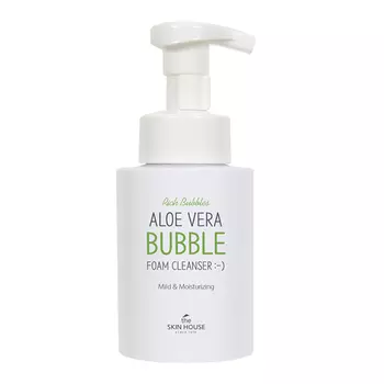 The Skin House Aloe Vera Bubble Foam Cleanser