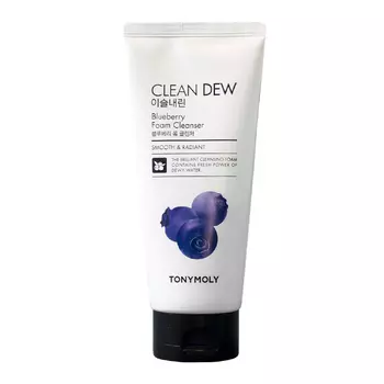 Пенка с экстрактом черники Tony Moly Clean Dew Blueberry Foam Cleanser