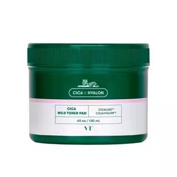 VT Cosmetics Cica Mild Toner Pad