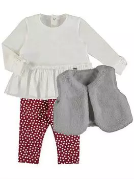 Блуза+легинсы+жилет