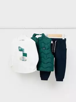 Джемпер+брюки+жилет