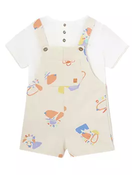 Футболка+комбинезон