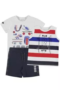 Футболка+майка+шорты