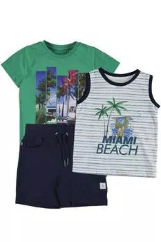 Футболка+майка+шорты