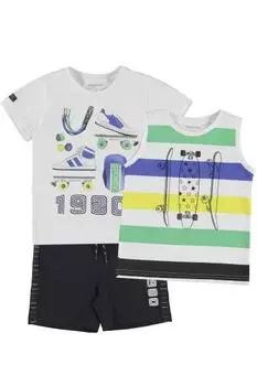 Футболка+майка+шорты