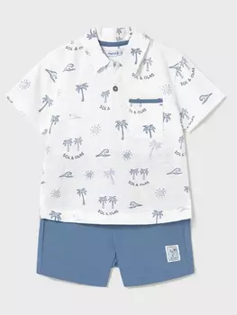 Футболка-поло+шорты