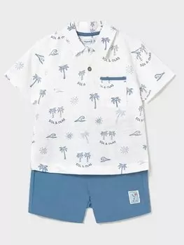 Футболка-поло+шорты