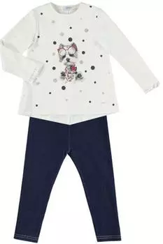 Леггинсы+лонгслив