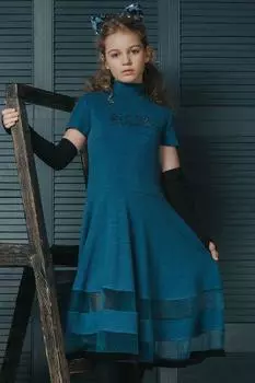 Платье+митенки