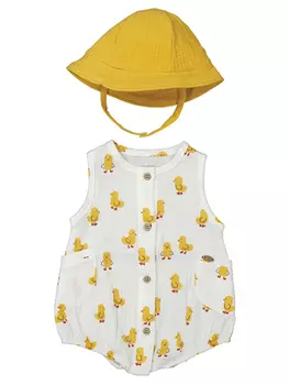 Полукомбинезон+панама