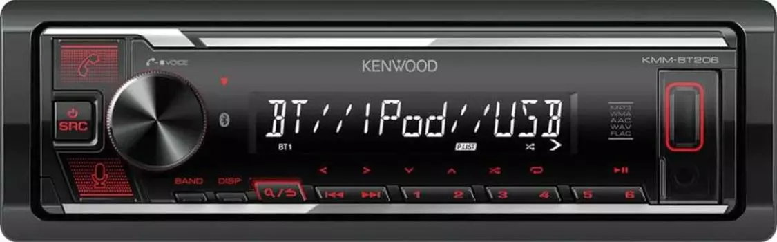 Автомагнитола Kenwood KMM-BT206