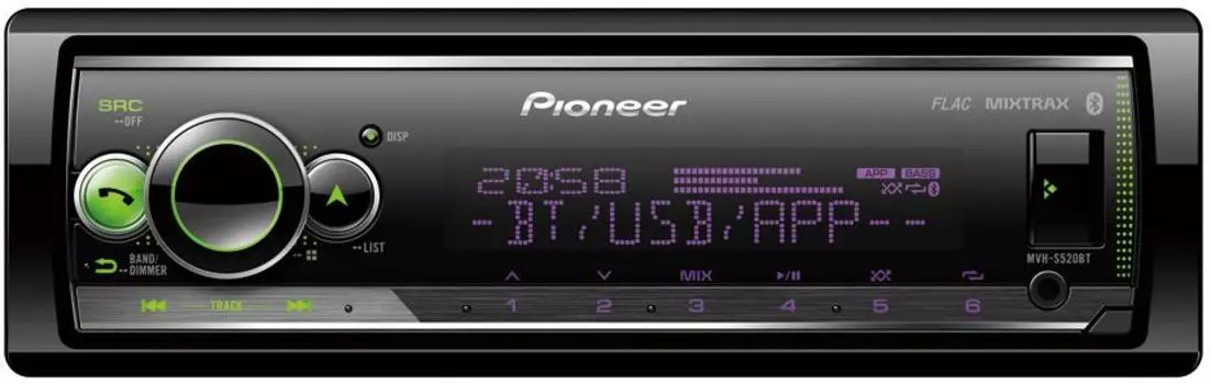 Автомагнитола Pioneer MVH-S520BT