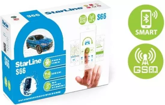 Автосигнализация Star Line S66BT GSM