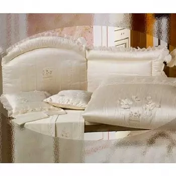 BABYPIU Мягкий бортик для кроватки "Щелковые эмоции" из коллекции "4 времени года" [22L.154P ORG]