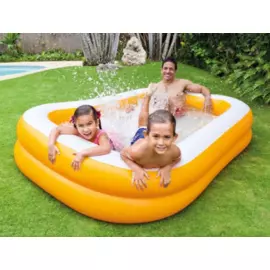 Надувной детский бассейн Intex "Мандарин" 229x147x46см (57181)