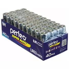 Батарейка Perfeo LR03/40BOX Super Alkaline (40 шт.)