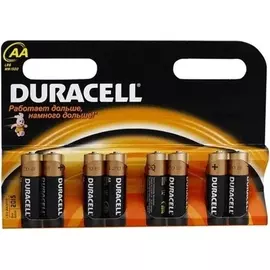 Батарея Duracell LR6-8BL Basic AA 8шт