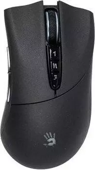 Беспроводная мышь A4Tech Bloody R3 metal feet Black USB игровая