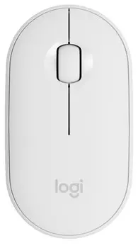 Беспроводная мышь Logitech M350 Pebble White (910-005716)