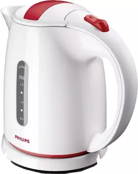 Чайник Philips HD4646/70 белый/красный