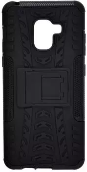 Чехол-накладка skinBOX Defender case для Samsung Galaxy A8+ (2018) T-S-SGA8P2018-06 (4630042520646) Черный
