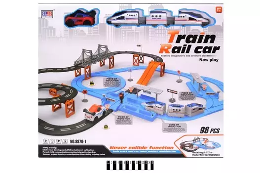 Детский трек Мегаполис (2491-8870-1), 98 деталей