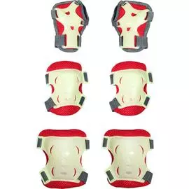 Детский защитный комплект BrightKid (15805-1) красный