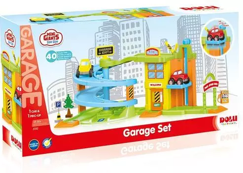 DOLU Большой Гараж с треком (DL_5154)