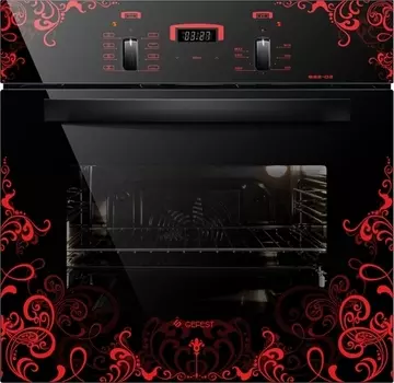 Духовой шкаф GEFEST ЭДВ ДА 622-02 К16 Glass Black