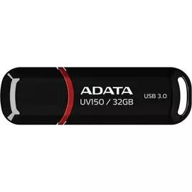 Флешка 32 Гб A-DATA UV150 (AUV150-32G-RBK) USB 3.0 Type A, черно-красная