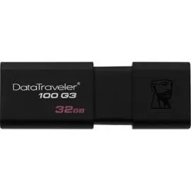 Флешка 32 Гб Kingston DataTraveler 100 G3 (DT100G3/32GB) USB 3.0 Type A, черная