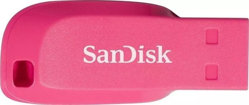 Флешка 64 Гб SanDisk Cruzer Blade (SDCZ50C-064G-B35PE) USB 2.0 Type A, розовая