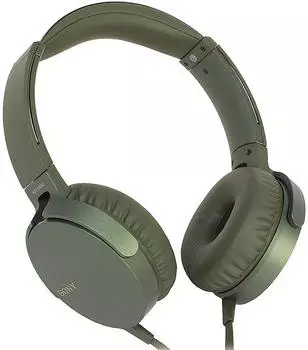 Гарнитура Sony MDRXB550APG.E зеленый