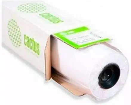 Холст Cactus CS-MC340-106715 1067мм-15м/340г/м2/белый для струйной печати втулка:50.8мм (2")