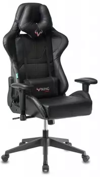 Игровое кресло Бюрократ VIKING 5 AERO BLACK черное