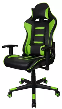 Игровое кресло Raybe K-5959 зеленое