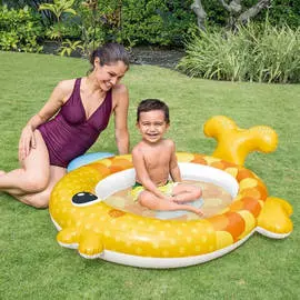 INTEX Бассейн надувной "Рыбка" (140х124х34 см) [57111]