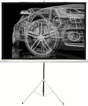 Экран Cactus 124.5x221см Triscreen CS-PST-124x221 16:9 напольный рулонный белый