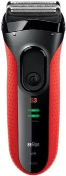 Электробритва Braun Series 3 ProSkin 3030VS черный/красный