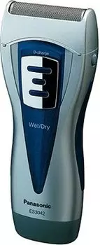 Электробритва Panasonic ES-3042 серебристый/синий