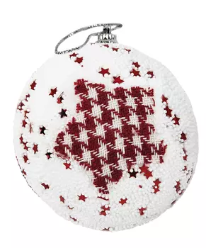 Ёлочная игрушка Jewel Night BC-510 8 см, 4 штуки