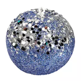 Ёлочная игрушка Jewel Night BC-518 8 см, 3 штуки