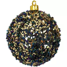 Ёлочная игрушка Jewel Night BC-566 10 см, 3 штуки