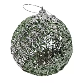 Ёлочная игрушка Jewel Night BC-578 8 см, 3 штуки